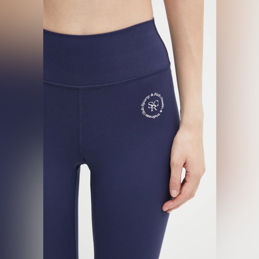 Sporty & Rich Deep Blue Leggings